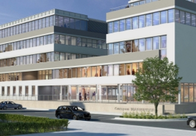 Campus Marienberg, BA 1 Neubau des Bürokomplexes